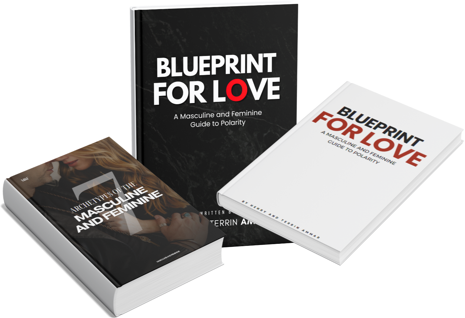 The Blueprint For Love and archetype e-book covers